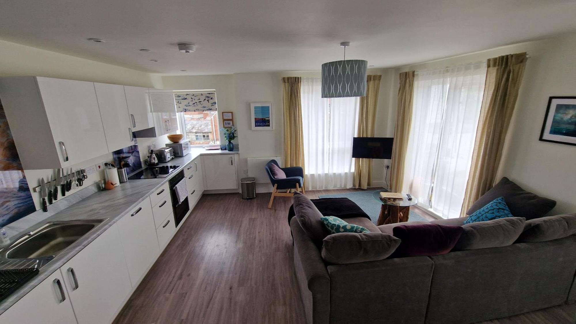 Number 10 Stunning Apartment, Fantastic Location! Exmouth Buitenkant foto